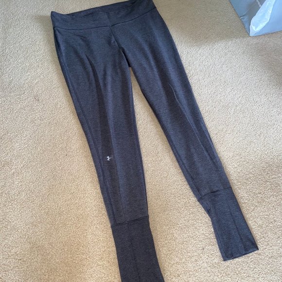 Under Armour Pants - Under Armour Leggings - Dark Grey - Lined for Warm